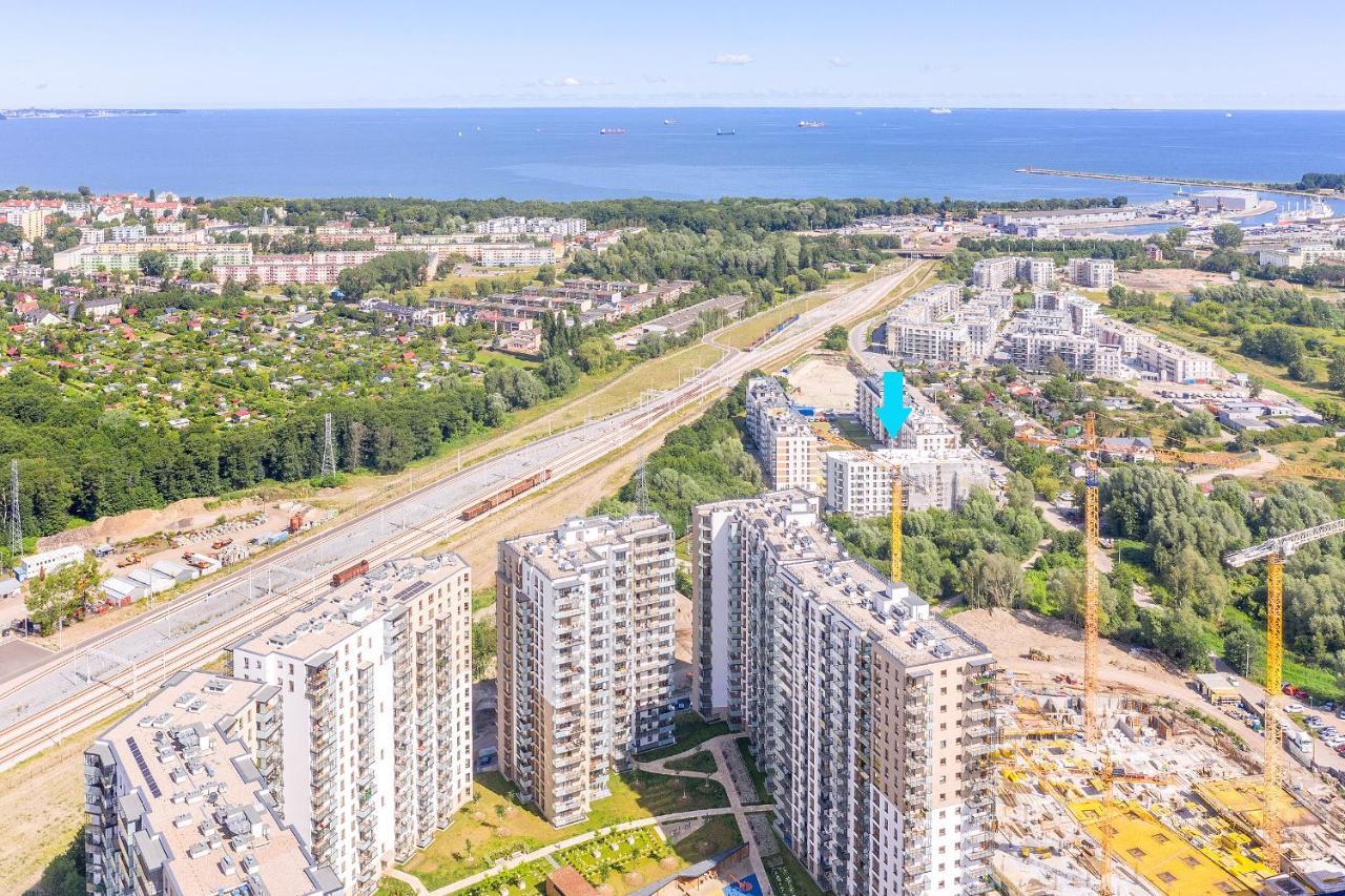Apartamento Apartament Nowa Letnica, Osiedle Latarnikow Gdansk Exterior foto